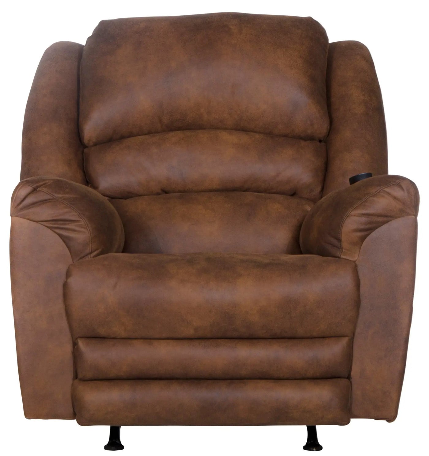 Hayden - Chaise Rocker Recliner With Heat / Massage & Oversize Xtra Comfort Footrest by Unique Piece Furniture