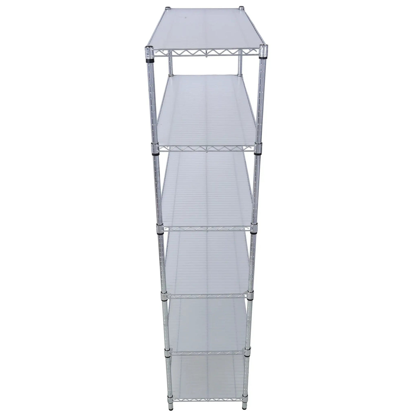 6 Tier 6000Lbs Capacity Nsf Metal Shelf Wire Shelving Unit, Heavy Duty Adjustable Storage Rack With Wheels & Shelf Liners For Commercial Grade Utility Steel Storage Rack by HouseOfZazla