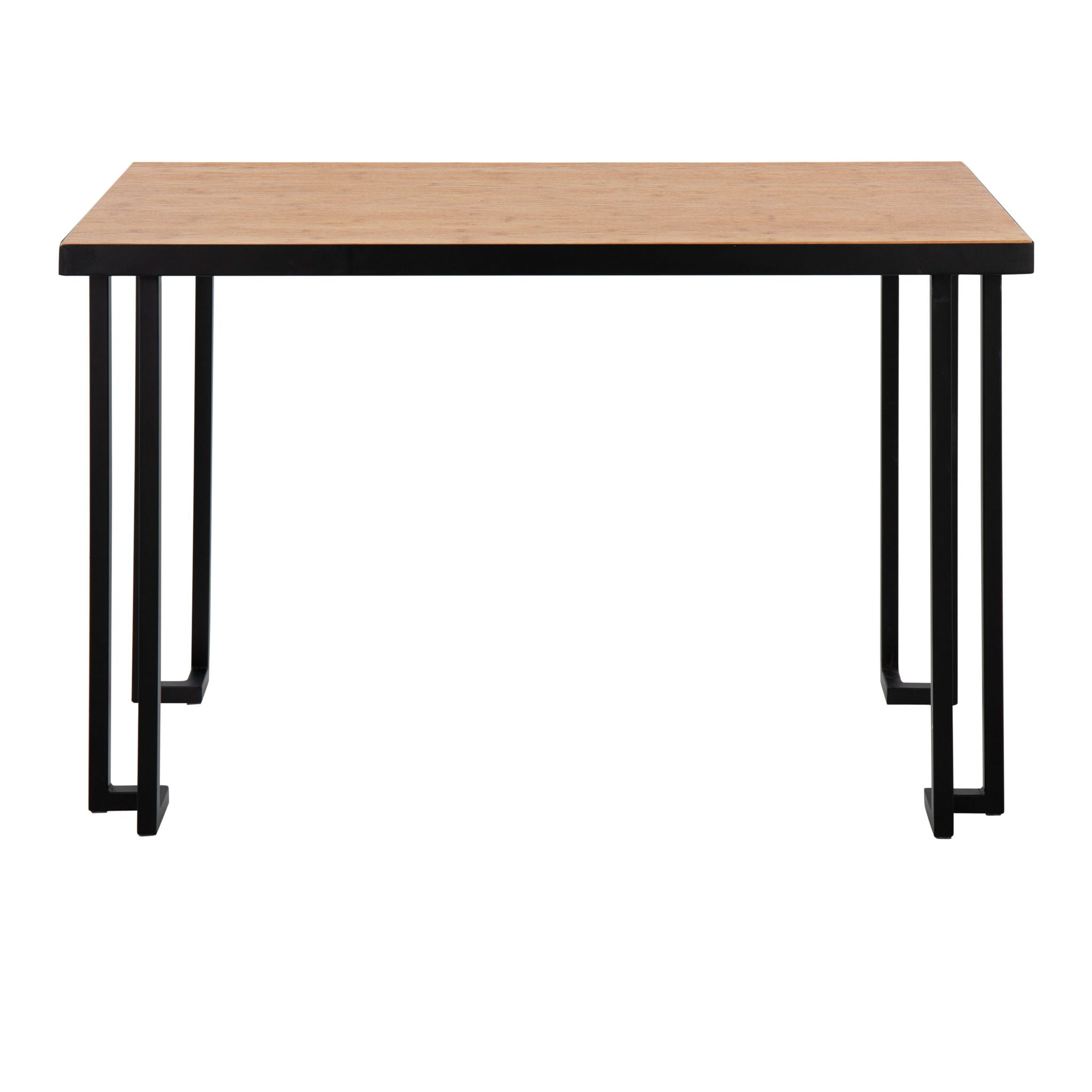 Roman - Industrial Desk - Black / Natural by HouseOfZazla