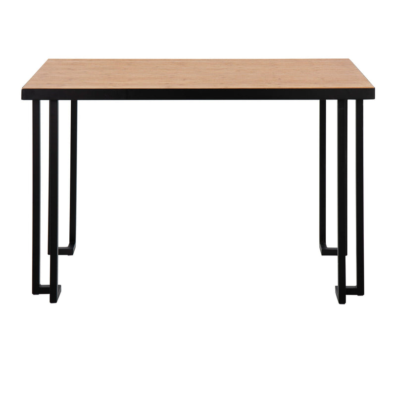 Roman - Industrial Desk - Black / Natural by HouseOfZazla