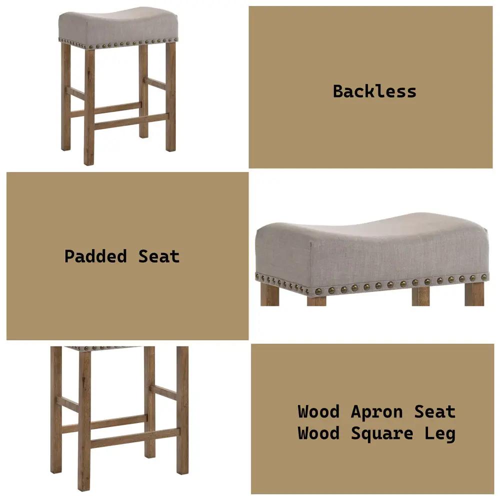 Martha II - Counter Height Stool by Unique Piece Furniture