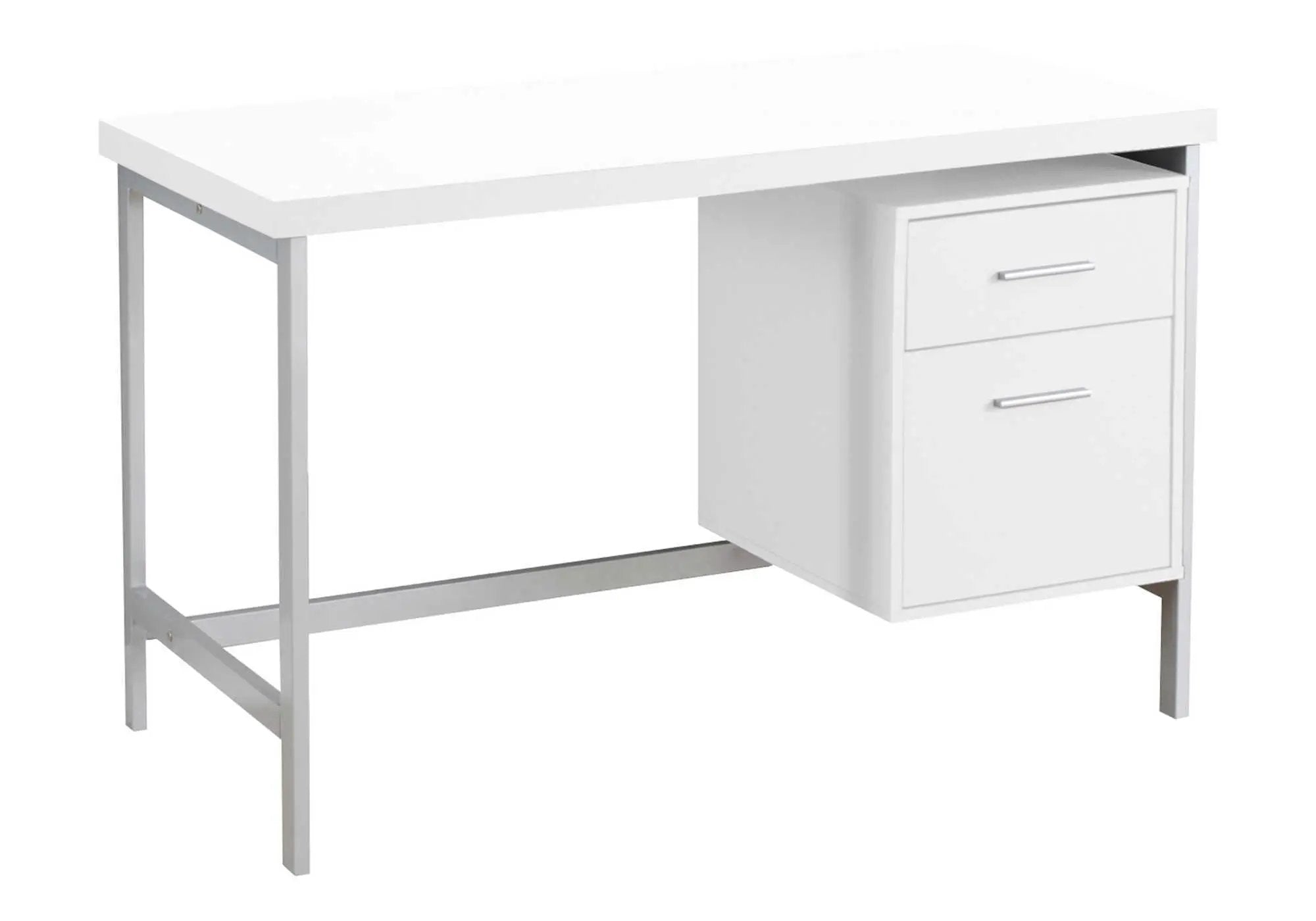 Computer Desk For Home Office, Left, Right Set - Up, Storage Drawers, Modern Design by Unique Piece Furniture