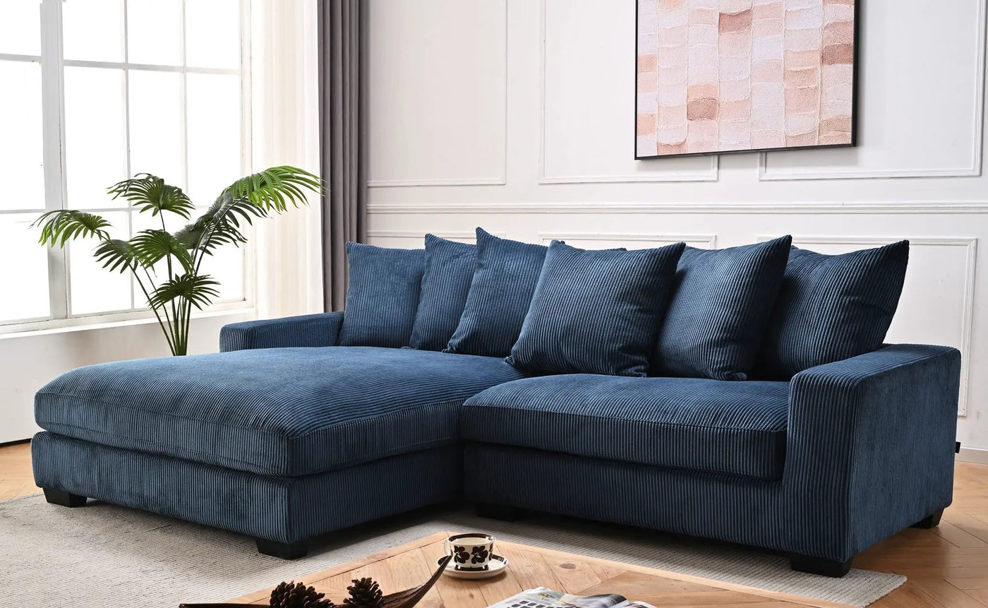 Luxe - Oversized 2 Piece Sectional Couches For Living Room, L Shaped Sofa With Chaise by Unique Piece Furniture