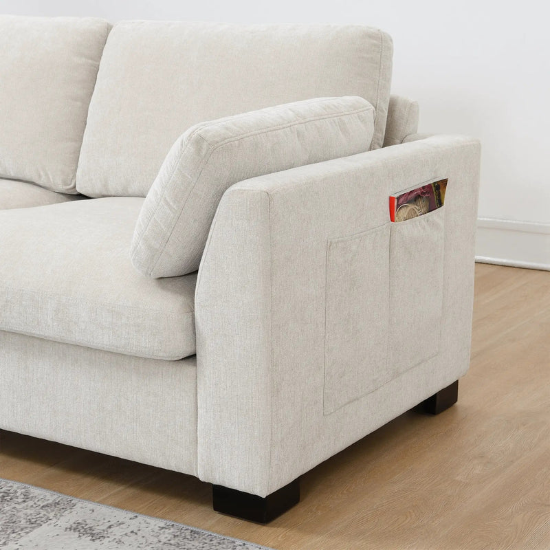 130" Modular Sectional Sofa by HouseOfZazla