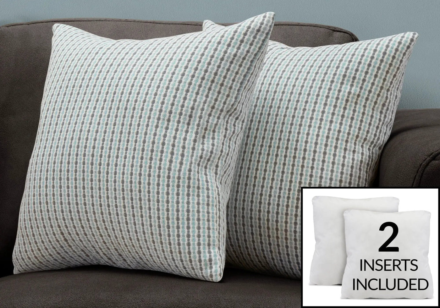 8th Street Square Decorative Throw Pillows with Insert by HouseOfZazla