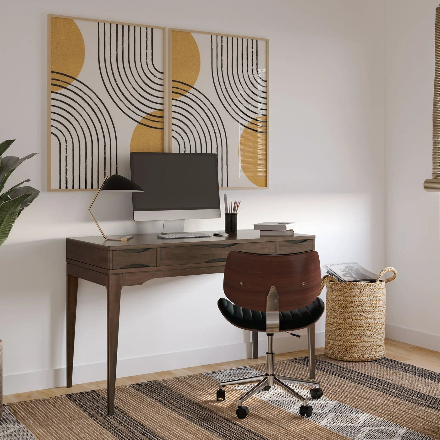 Harper - Handcrafted Desk by HouseOfZazla
