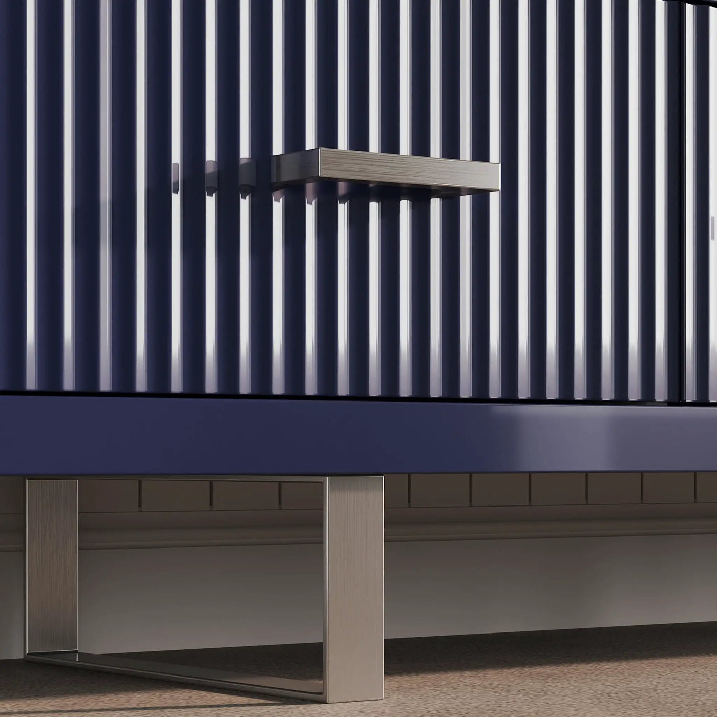 TV Stand With Slatted Drawers by HouseOfZazla