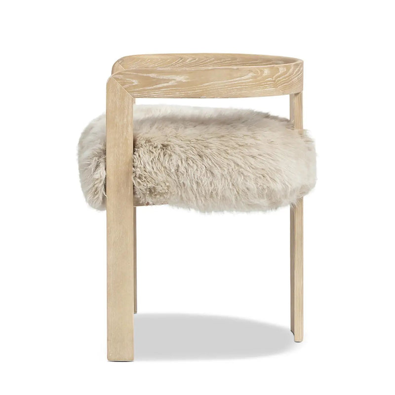 Millwick - Low Back Dining Chair - Natural Blonde by Unique Piece Furniture