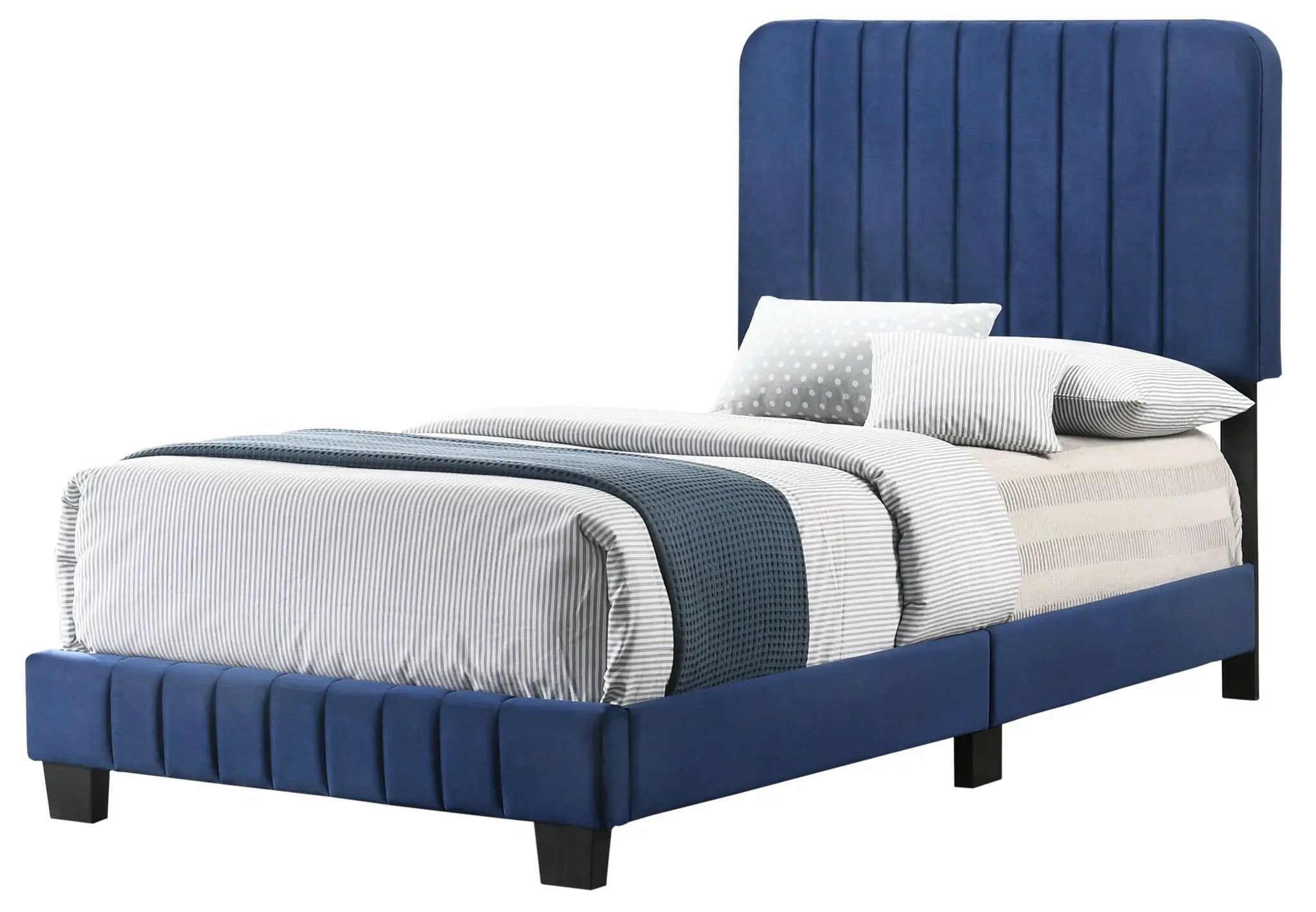Channel Tufted Bed by Unique Piece Furniture