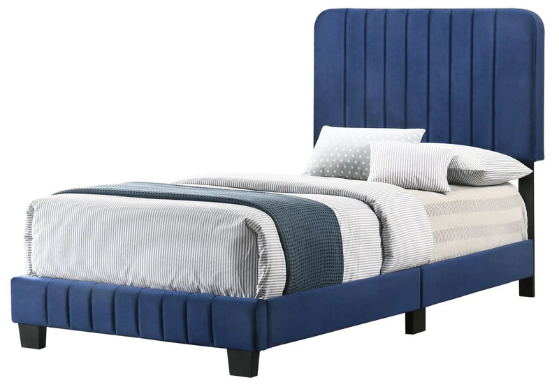 Channel Tufted Bed by Unique Piece Furniture