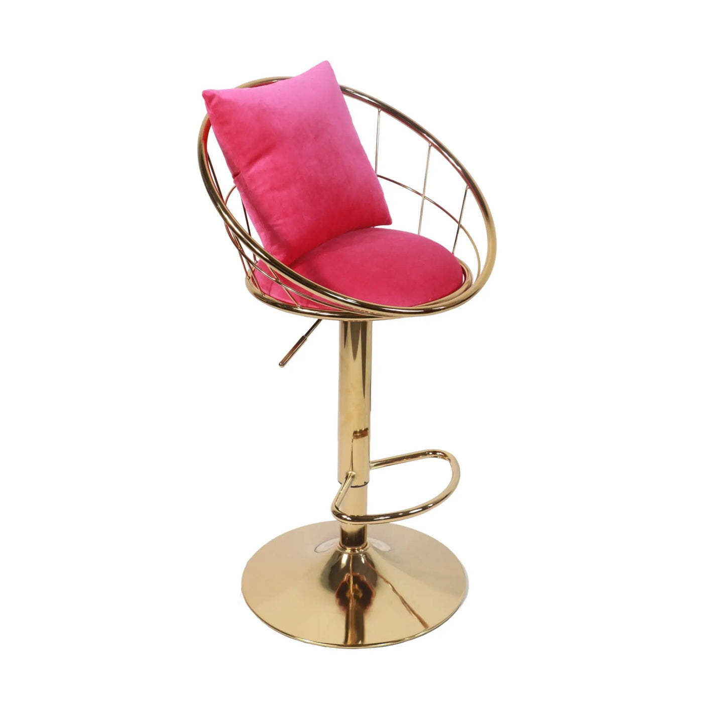 Unique Design Bar Chair, 360 Degree Rotation, Adjustable Height, Suitable For Dining Room And Bar by HouseOfZazla