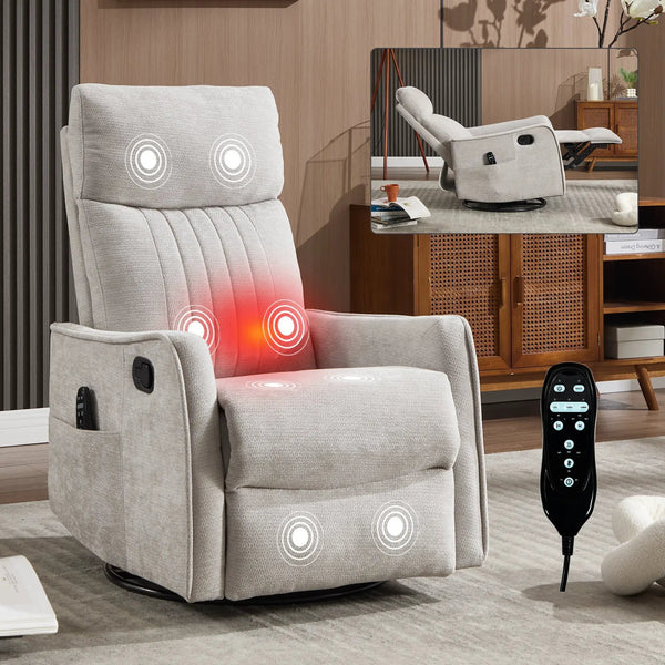 Comfortmax Swivel and Rocking Recliner