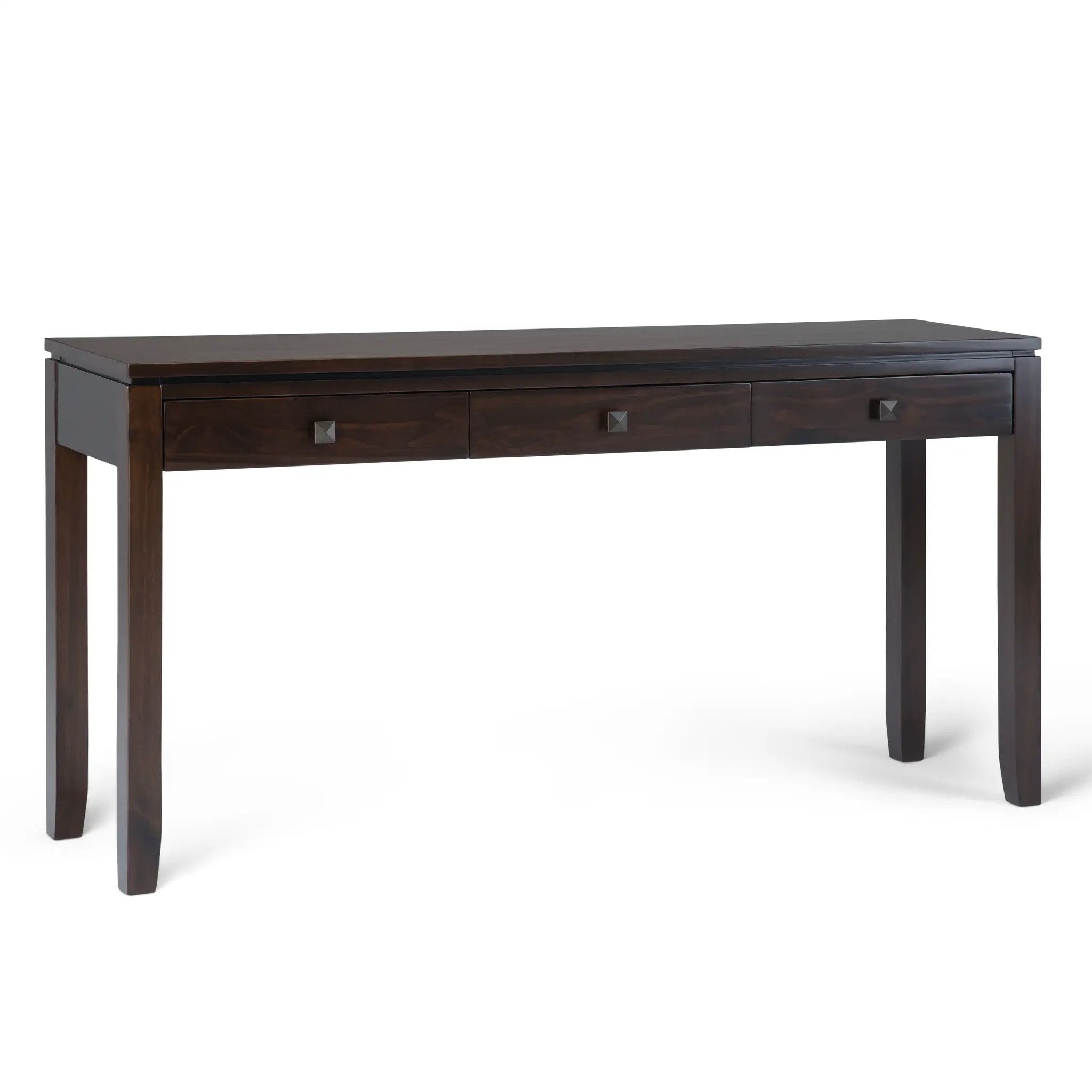 Cosmopolitan - Wide Console Sofa Table - Mahogany Brown by Unique Piece Furniture