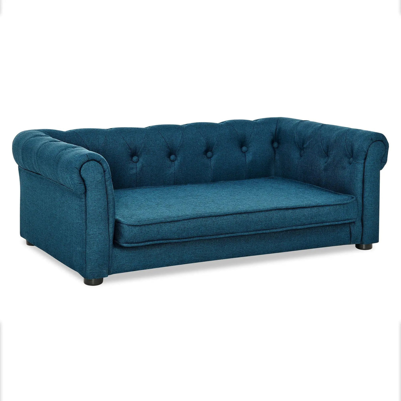 Modern Elegant Rectangle Pet Bed, Durable Elevated Dog Sofa by HouseOfZazla