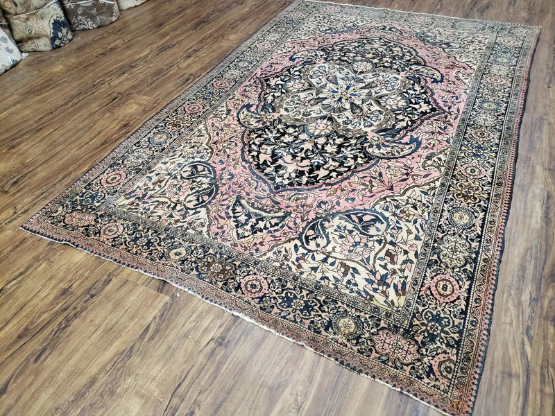 Antique Persian Farahan Rug, 4'1" x 6' 5" by Jewel Rugs