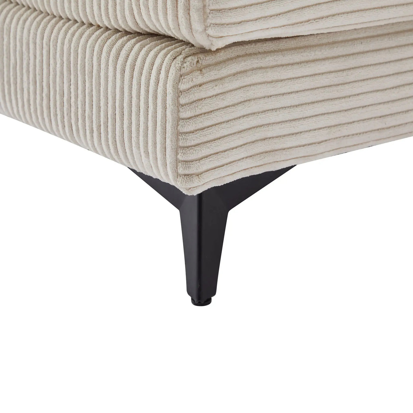 Modern Deep Seat Sectional Sofa With Ottoman by HouseOfZazla