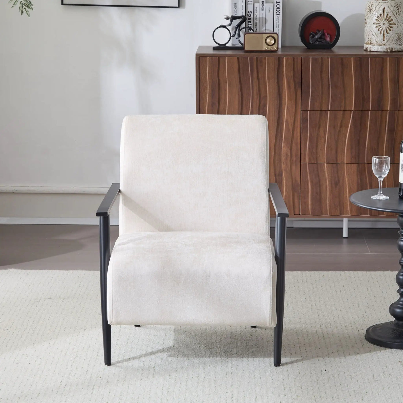 Modern Lounge Chair With Upholstery by HouseOfZazla