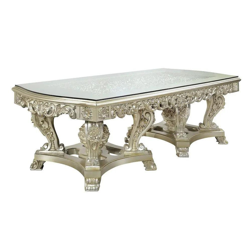 Sorina - Dining Table - Antique Gold by Unique Piece Furniture