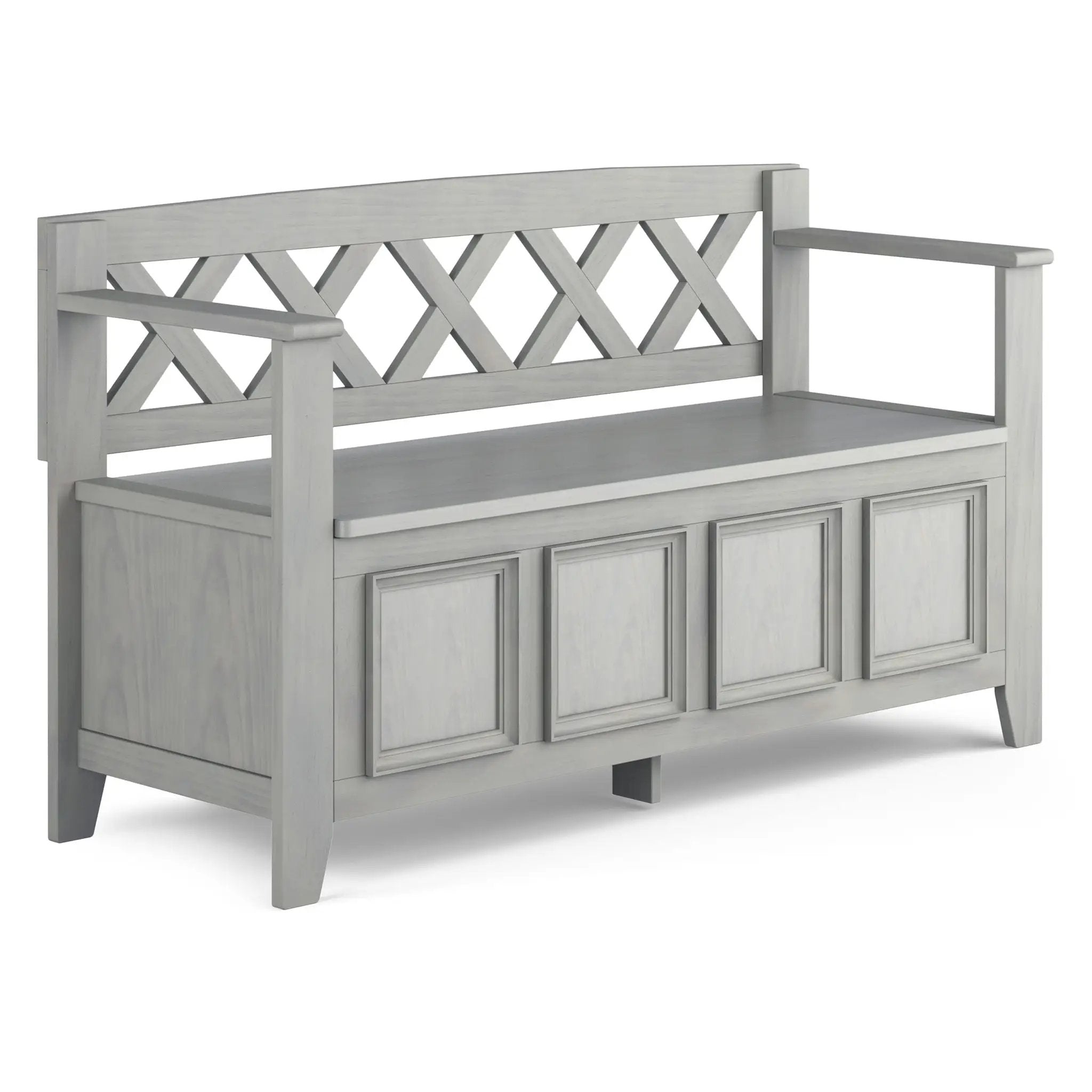 Amherst - Handcrafted Entryway Storage Bench by HouseOfZazla