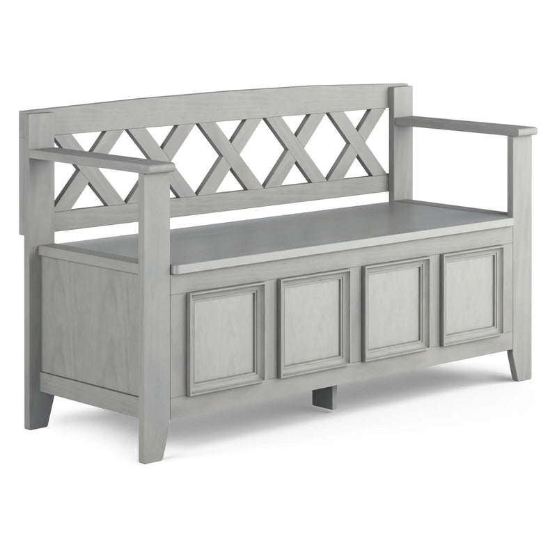 Amherst - Handcrafted Entryway Storage Bench by HouseOfZazla