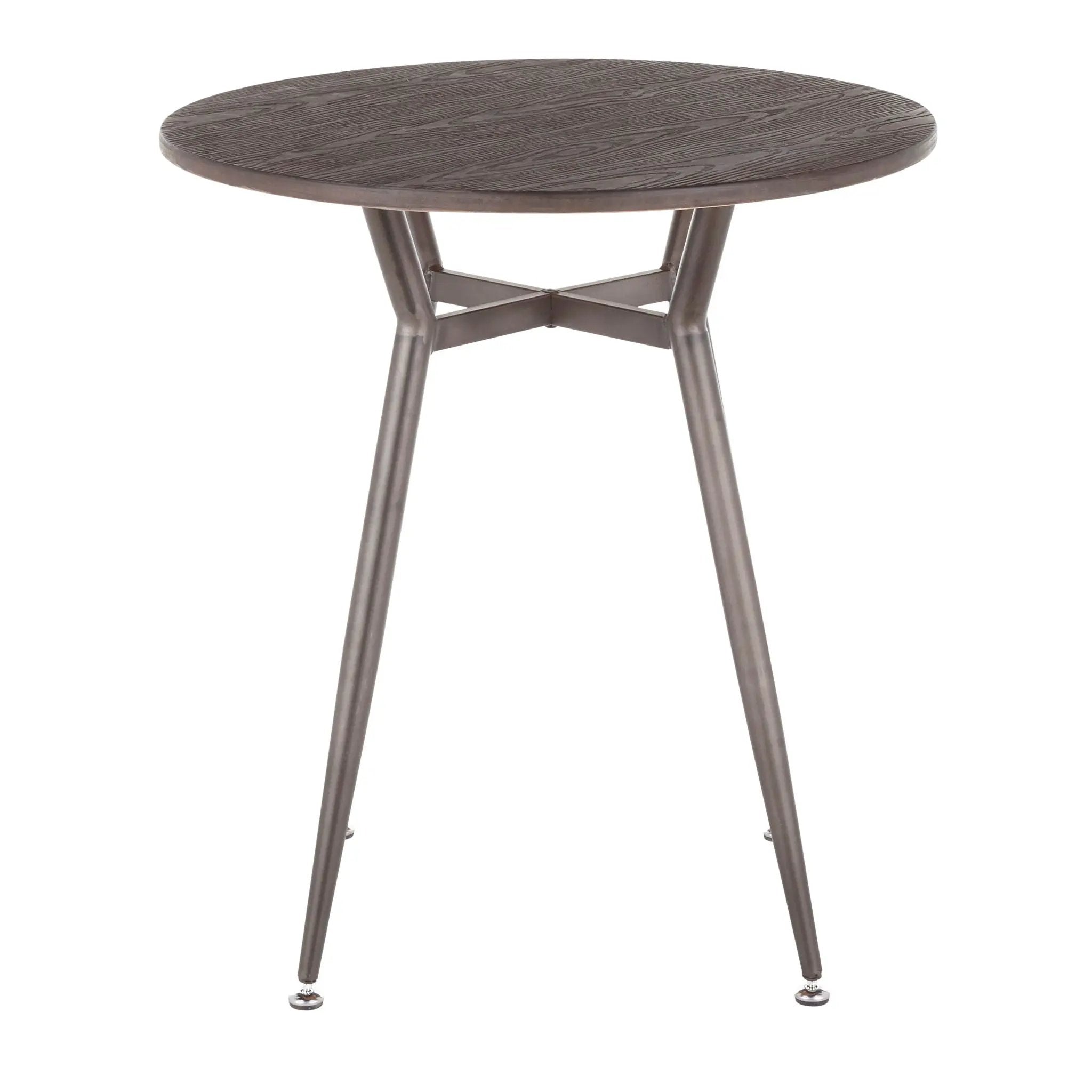 Clara - Industrial Round Dinette Table by HouseOfZazla