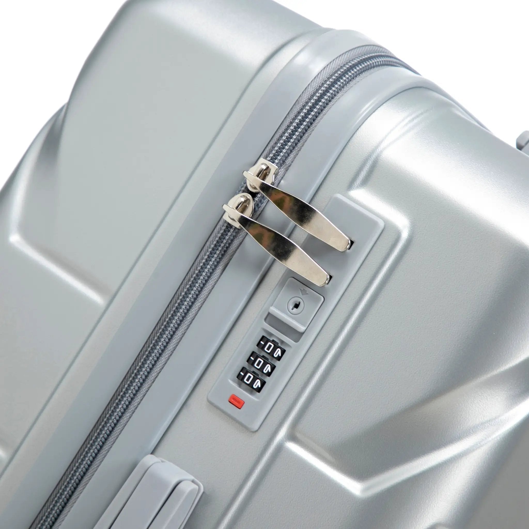 3-Piece ABS Spinner Wheel Luggage Set with Combination Lock by HouseOfZazla