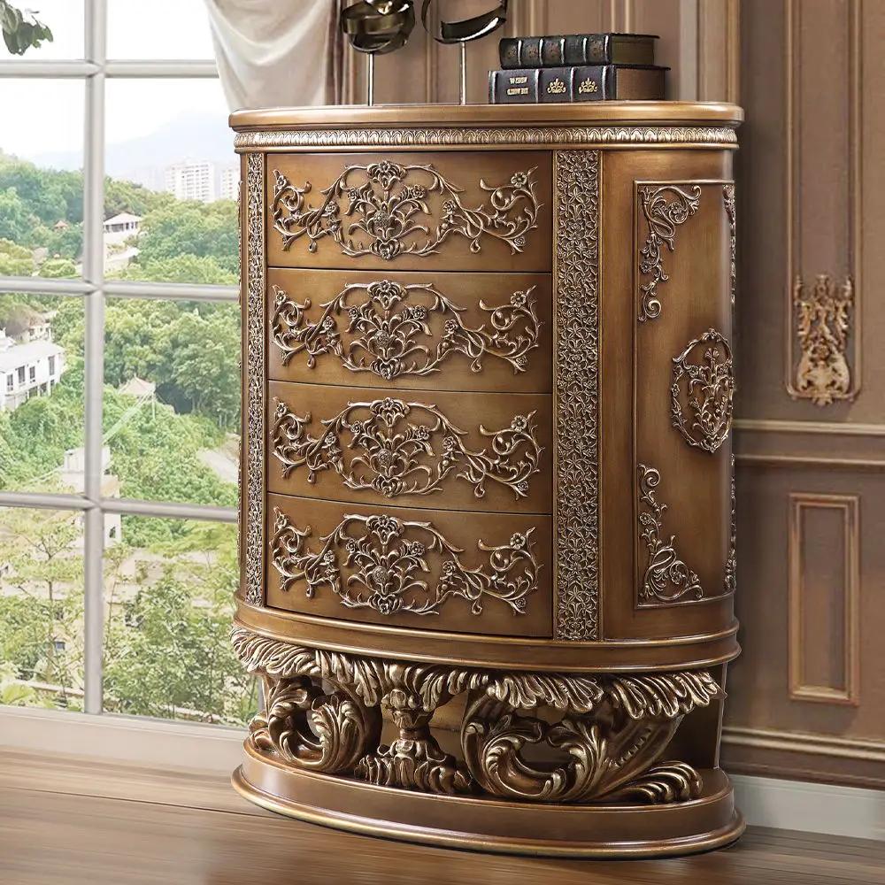 Constantine - Chest - Brown & Gold by Unique Piece Furniture