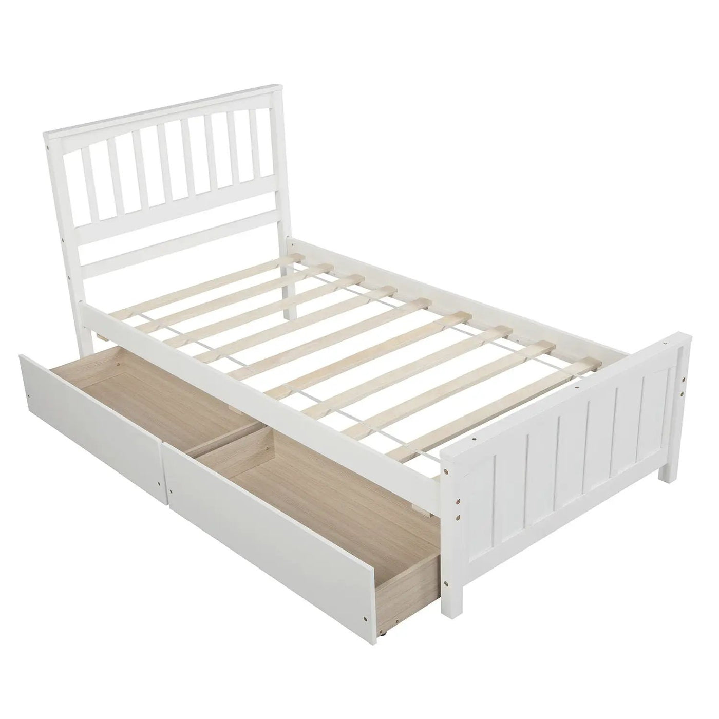 Platform Bed With Two Drawers by HouseOfZazla