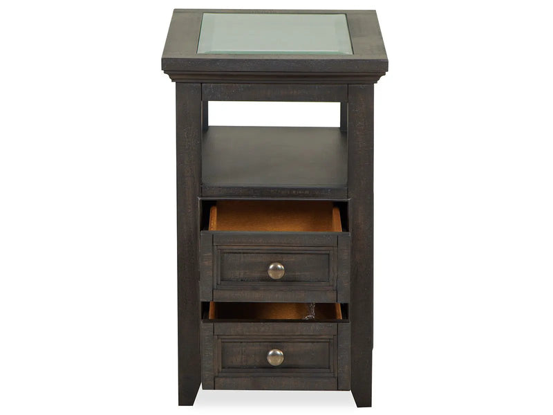 Westley Falls - Chairside End Table - Graphite by Unique Piece Furniture
