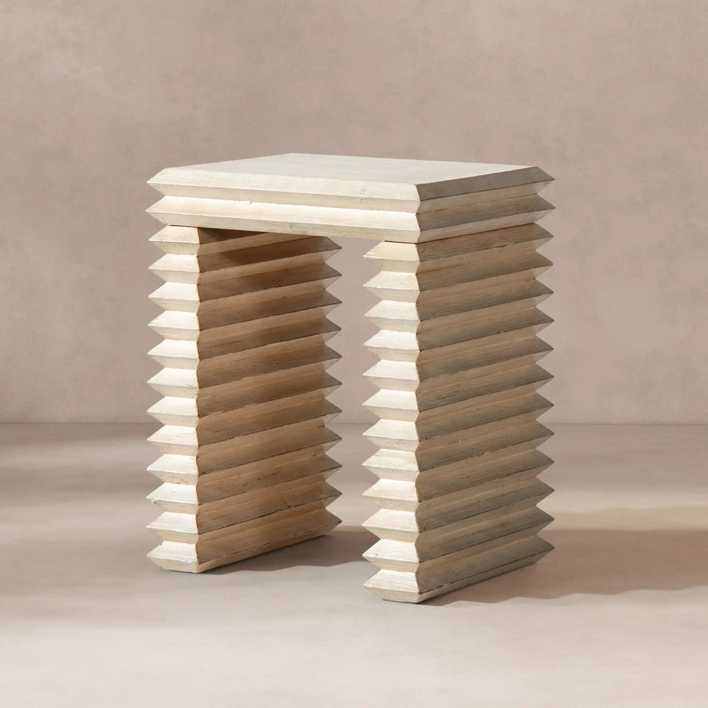 Veda - Geometric Waterfall Table by HouseOfZazla
