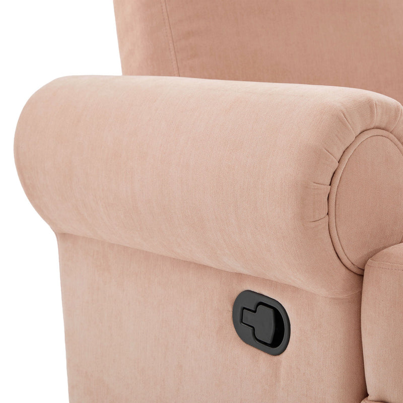 Manual Swivel Recliner Rocker Chair With Adjustable Backrest by HouseOfZazla
