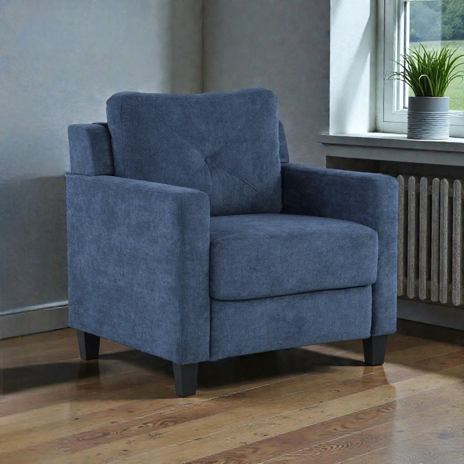 Chair - Navy by Unique Piece Furniture