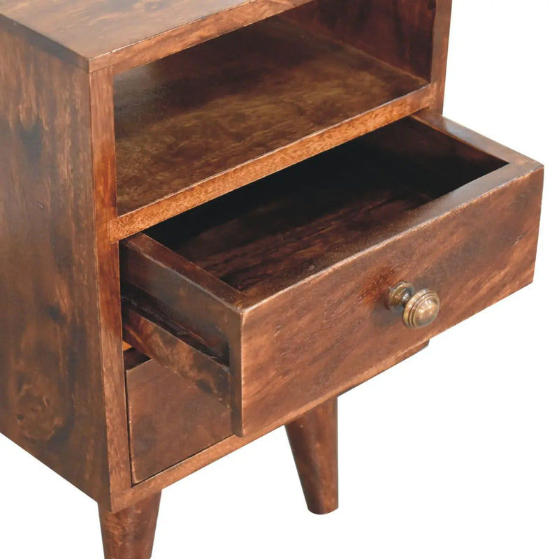 Solid Wood Mini Classic California Nightstand by HouseOfZazla