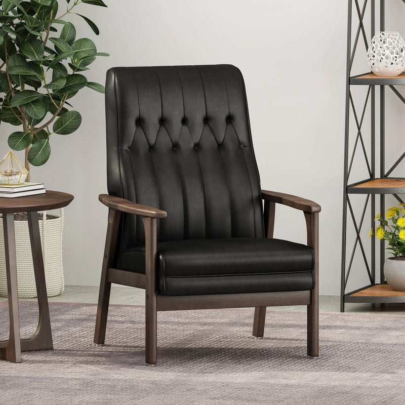 Mid Century Modern Upholstered Accent Chair by HouseOfZazla