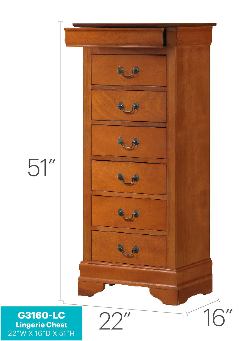 Traditional Style Lingerie Storage Chest Timeless by Unique Piece Furniture