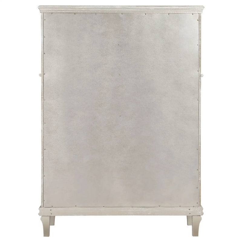 Evangeline 6-drawer Bedroom Chest Silver Oak by Unique Piece Furniture