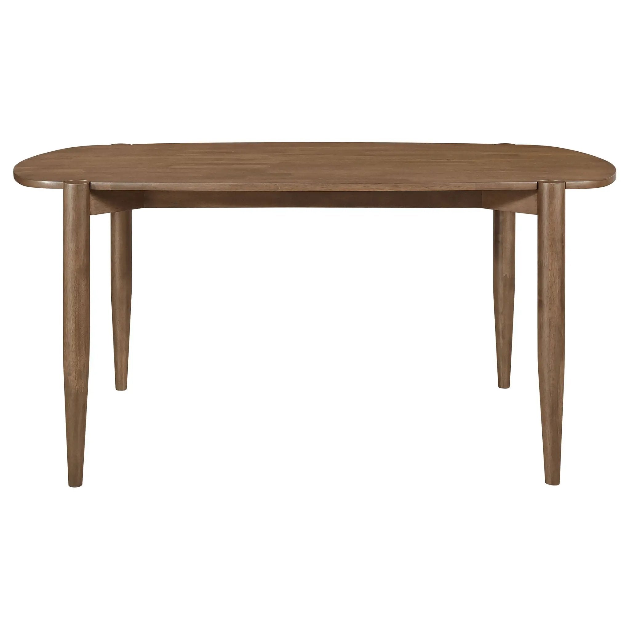Dortch Oval 63-inch Solid Wood Dining Table Walnut by Unique Piece Furniture