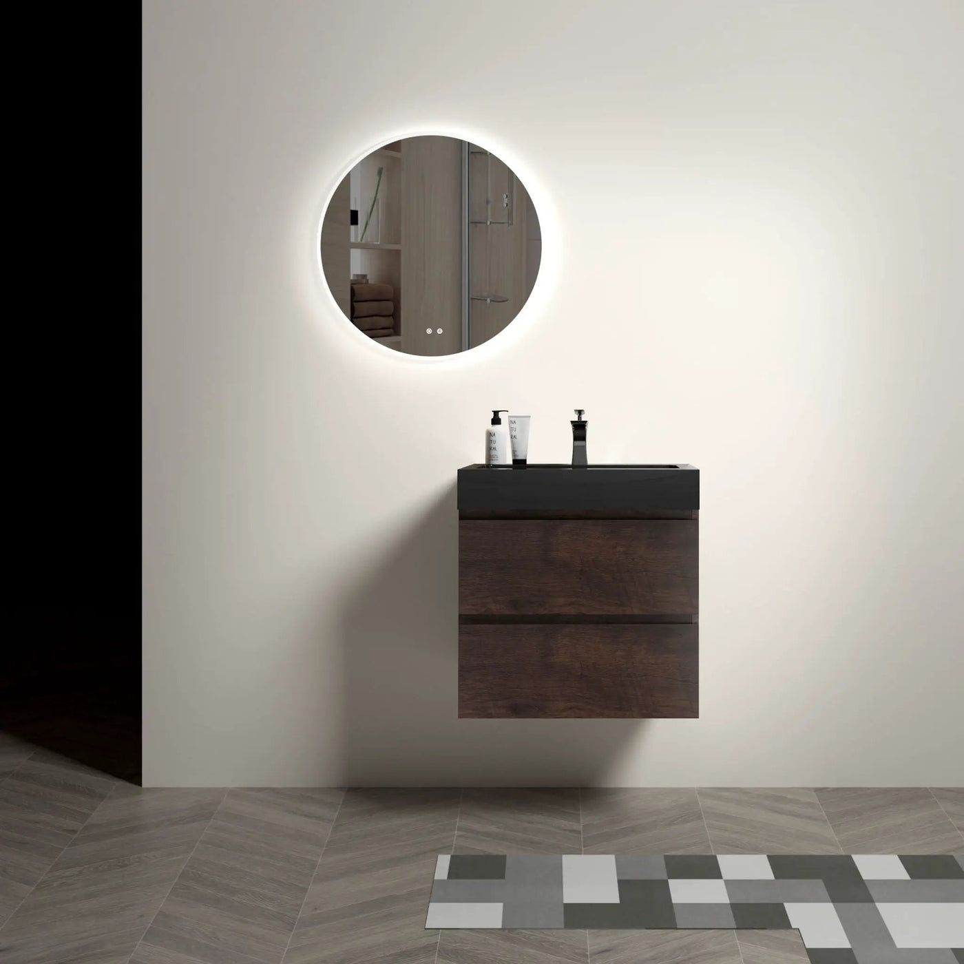 Alice Bathroom Vanity Wall Mounted With Sink by HouseOfZazla