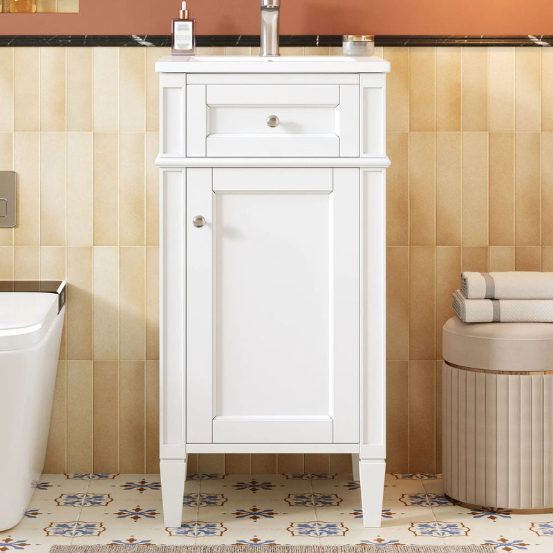 French Style Bathroom Vanity With Sink by Unique Piece Furniture