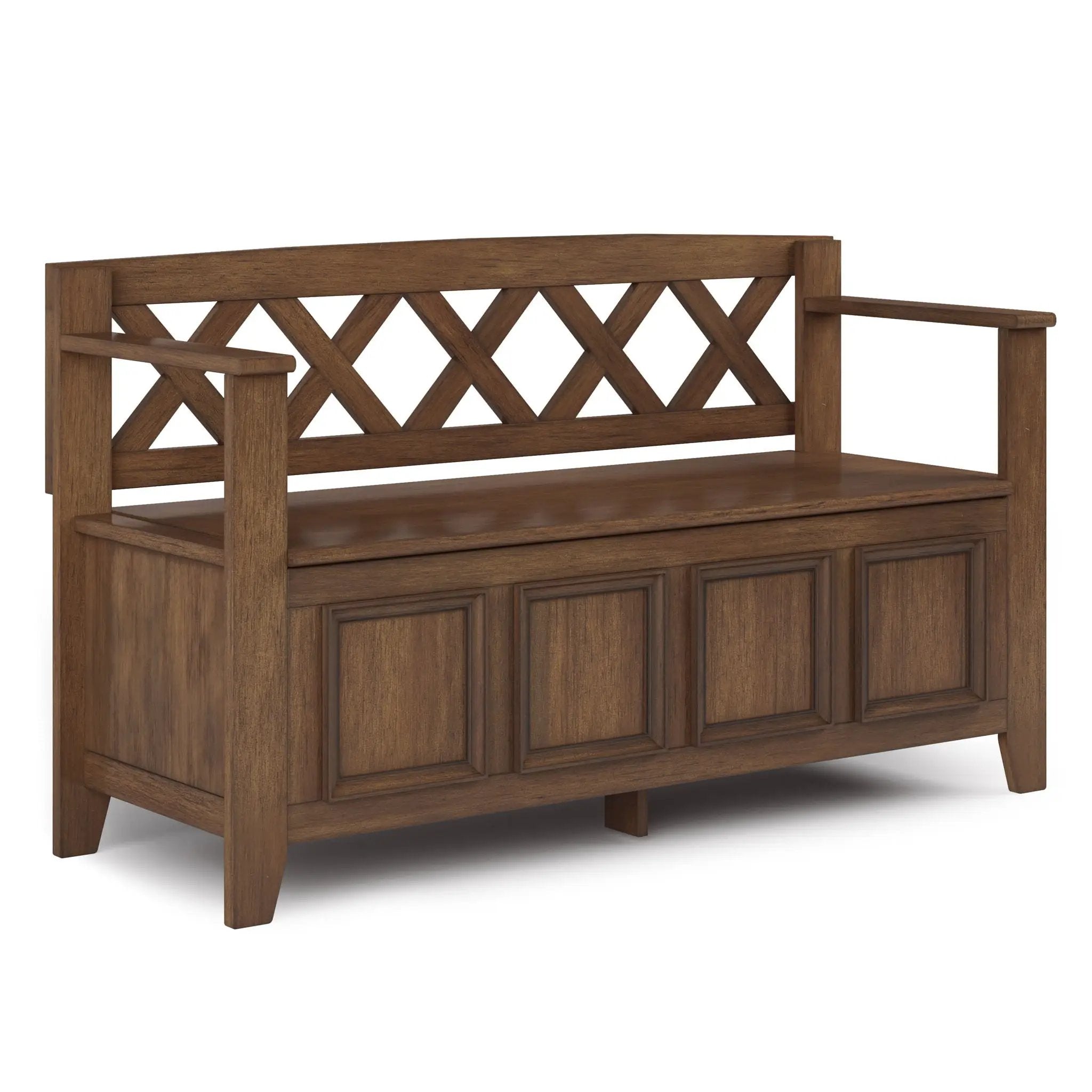 Amherst - Compact Entryway Storage Bench by Unique Piece Furniture