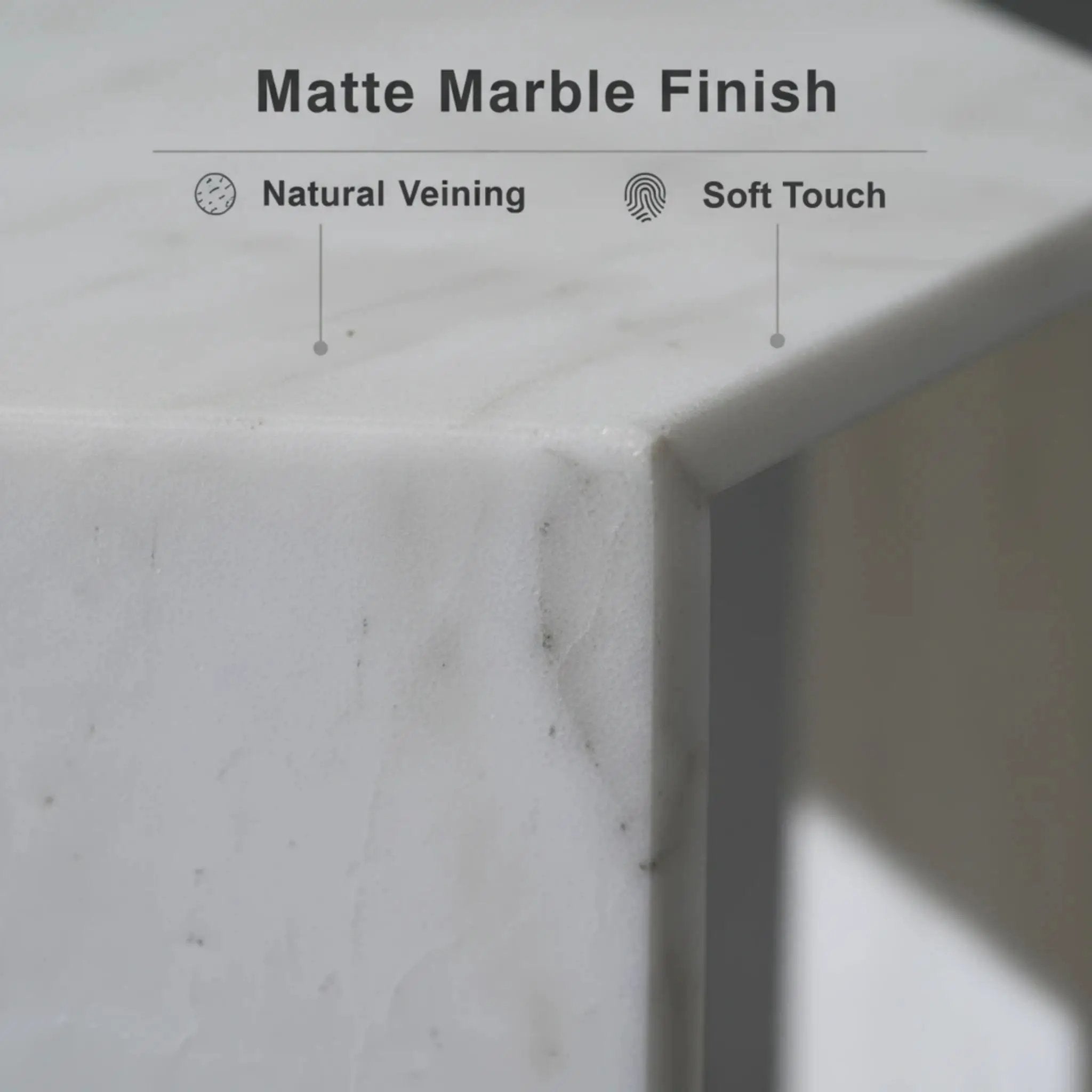 Modern Minimalist Hexagon Side Table by Unique Piece Furniture