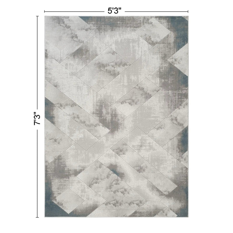 Geometrix - Contemporary Rug With 3D Effect by Unique Piece Furniture