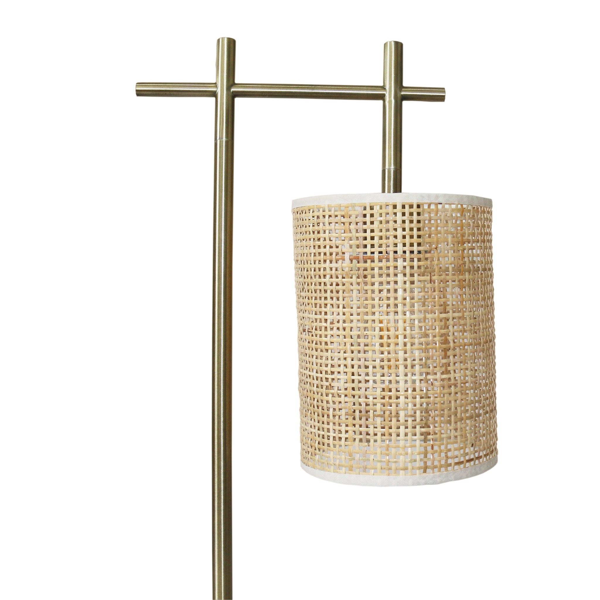 Bedroom Table Lamp With Lampshade - Bronze by HouseOfZazla