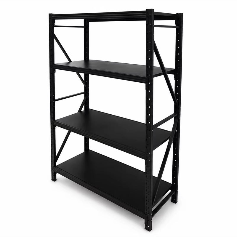 Metal Storage Shelving Unit, 4-Tier 6000LBS Adjustable Garage Shelving Rack, 47.24" W x 19.69" D x 71.65" H, Steel Storage Shelf Organizer for Garage, Workshop, Basement, Pantry, photo 8 of 10