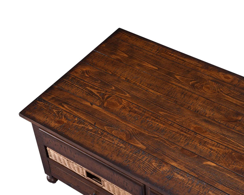 Cottage Lane - Wood Rectangular Lift-top Cocktail Table - Coffee by Unique Piece Furniture