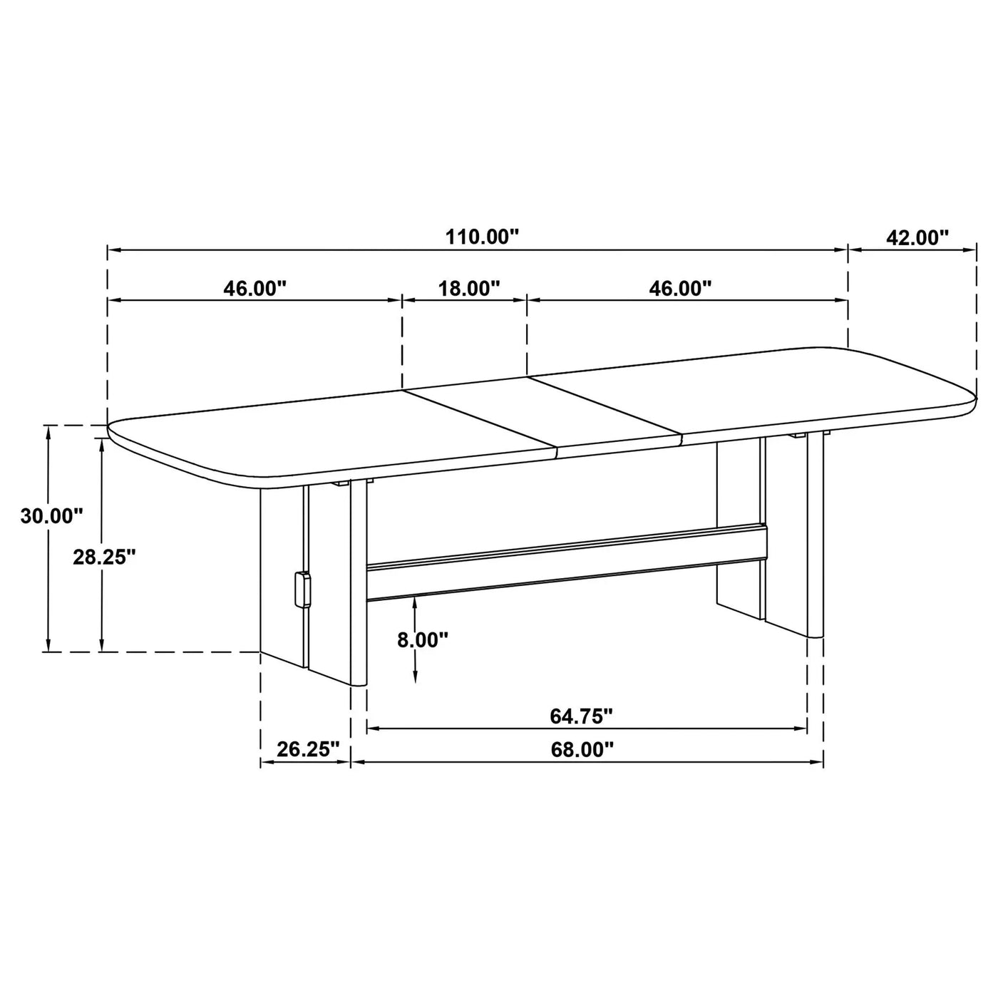 Kimpton - Rectangular Dining Table Set by HouseOfZazla