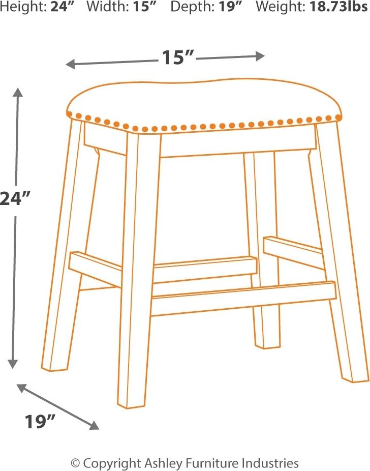 Caitbrook - Rectangular Counter Table Set, photo 7 of 13