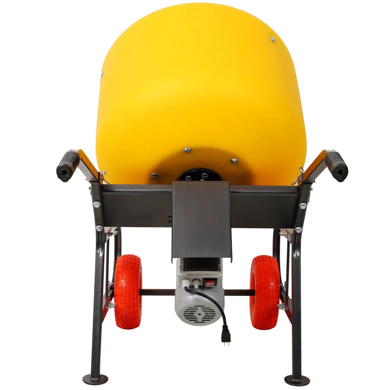 6 CUFT/170L Portable Electric Poly Drum Concrete Mixer by HouseOfZazla