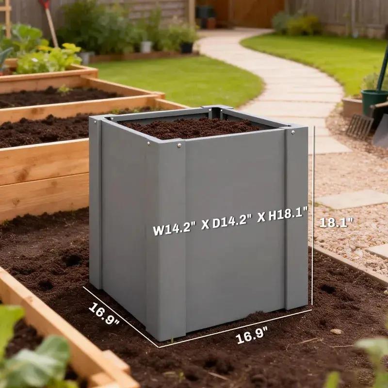 Balcony Planter Bed, Outdoor Planter Box by HouseOfZazla