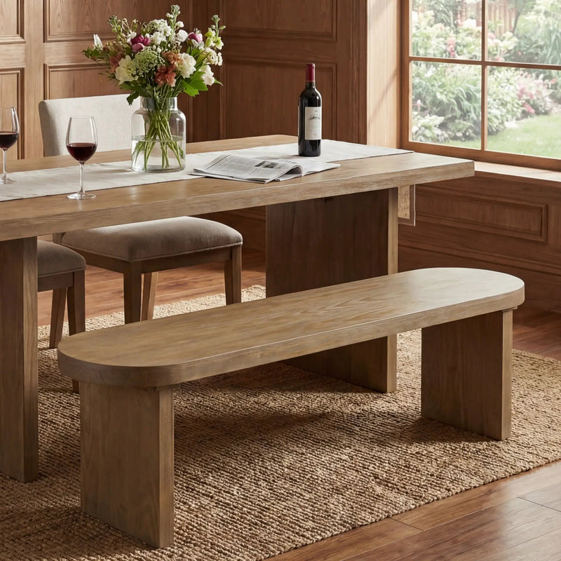 Indoor Pine Dining Bench by HouseOfZazla